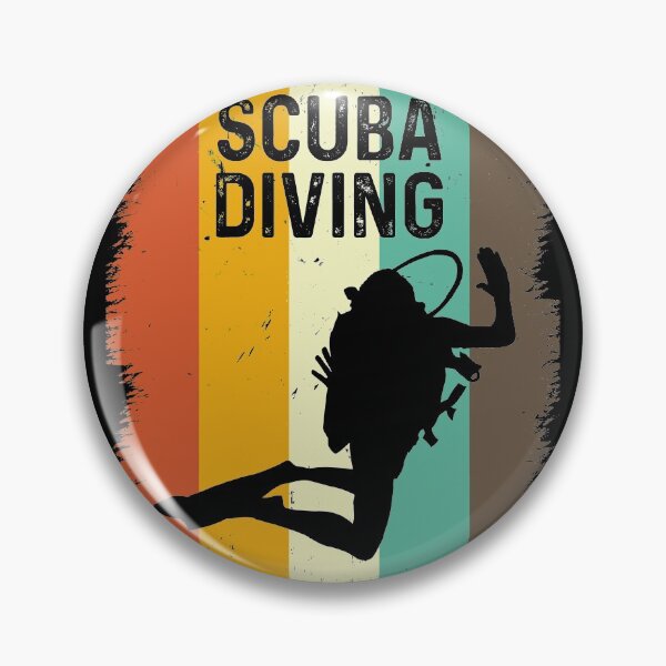 Item preview, Vintage Retro Scuba diving designed and sold by thanhmaidesign.