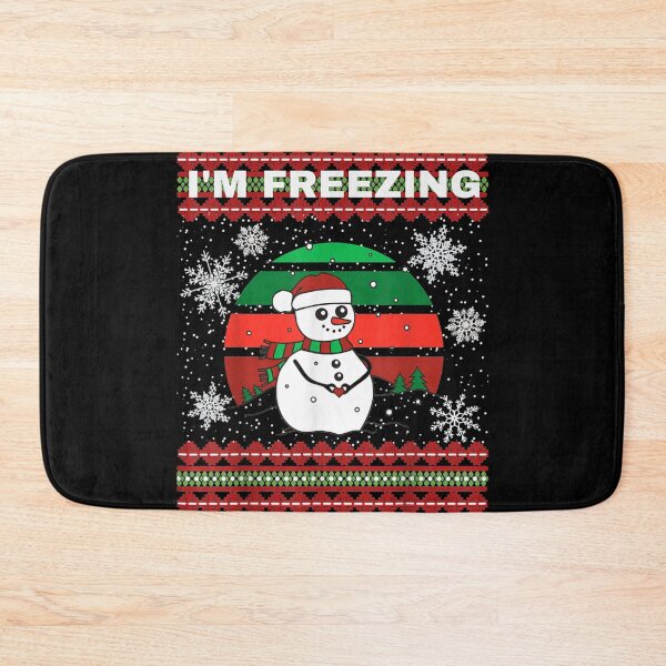 Item preview, I'm freezing, Funny Snowman ugly designed and sold by TERRYCOXSHOP.