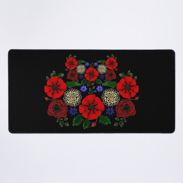 Item preview, Floral Ukraine Retro Vintage Ukrainian Embroidery Vyshyvanka Style designed and sold by r-silver.