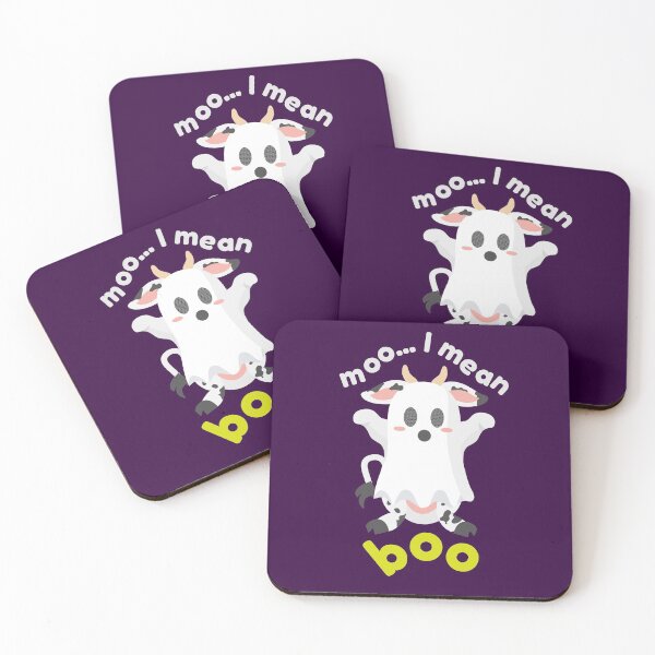 Item preview, Moo I mean boo (Purple) designed and sold by punnylauren.