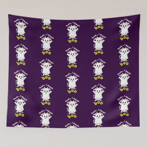 Item preview, Moo I mean boo (Purple) designed and sold by punnylauren.