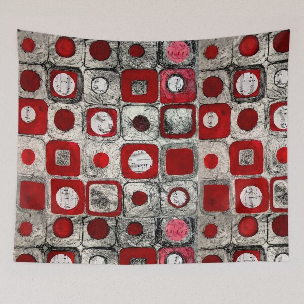 Item preview, Musical Squares designed and sold by Belinda "BillyLee" NYE (Printmaker).