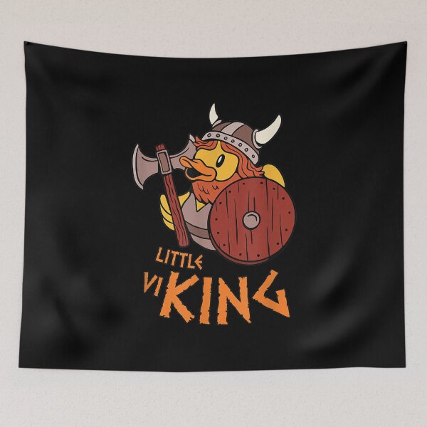 Item preview, Viking Little Rubber Duck King Runes Children designed and sold by jennifera11.