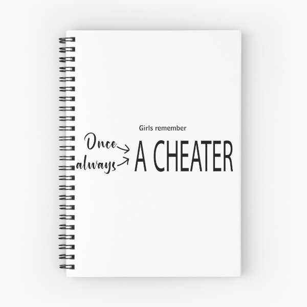 Item preview, Once a cheater, always a cheater designed and sold by Mylecm.