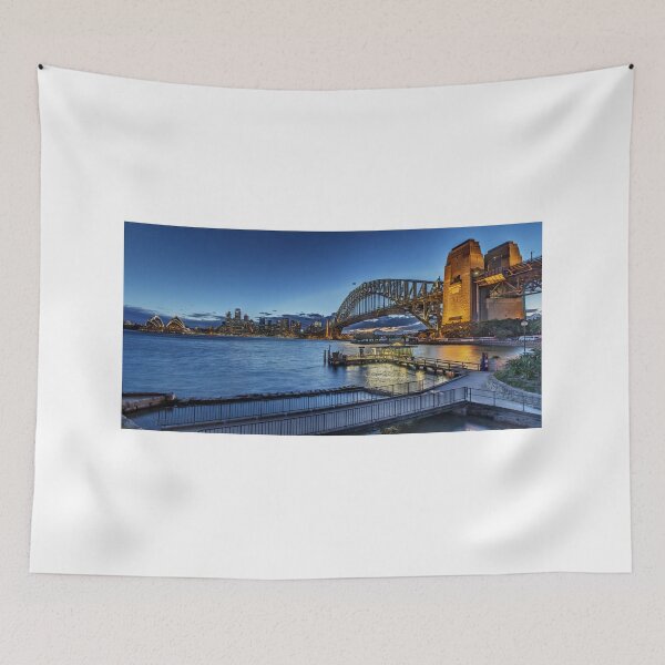 Item preview, Twilight over Sydney harbour from Kirribilli Australia designed and sold by Gary Blackman.