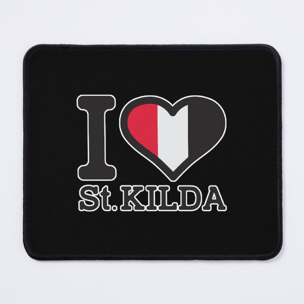 Item preview, “I love St Kilda” Apparels, Merchandise, T Shirts, Leggings, Skirt, Mask, Apron, Eco Bag designed and sold by Ink Inc.
