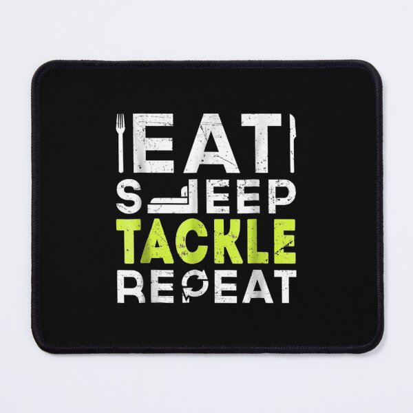 Item preview, Eat Sleep Tackle Repeat For Defensive designed and sold by lindaxse.