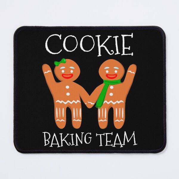 Item preview, Cookie Baking Team - Funny Vintage Christmas Gingerbread Man Gift designed and sold by r-silver.