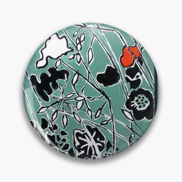 Item preview, Tryptic Flower Woodcut Print designed and sold by Belinda "BillyLee" NYE (Printmaker).