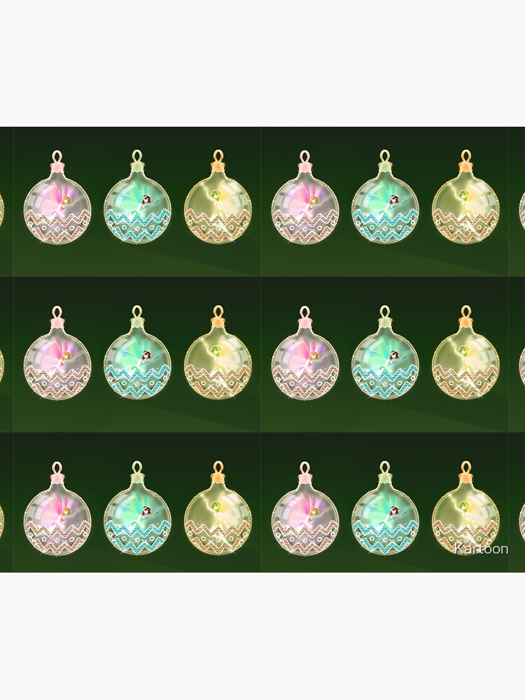 Christmas balls rainbow fairies by Kartoon