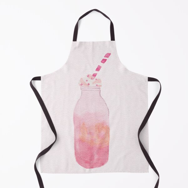 Item preview, Pink Milkshake Watercolor designed and sold by elsabean.