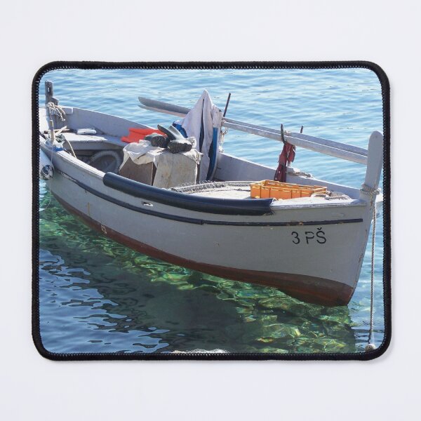 Item preview, Fishing boat in the sea designed and sold by Boscastle.