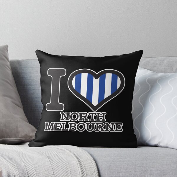 Aperçu de l'œuvre « I love North Melbourne » Vêtements, marchandises, t-shirts, leggings, jupe, masque, tablier, sac écologique créée et vendue par Ink Inc.