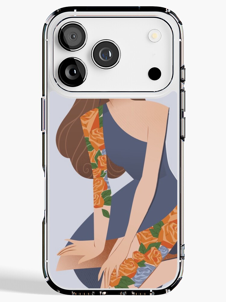 Thumbnail 1 of 5, iPhone Case, Orange Roses designed and sold by Ariadne-art.
