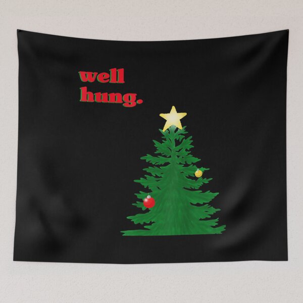 Item preview, Mens Well Hung, Funny Christmas Tree designed and sold by TERRYCOXSHOP.