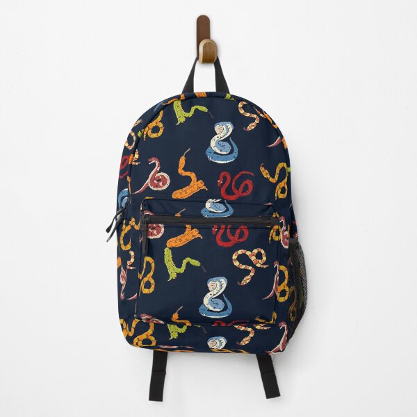 Item preview, Cute Snakes Pattern Backpack  designed and sold by changeableseat.