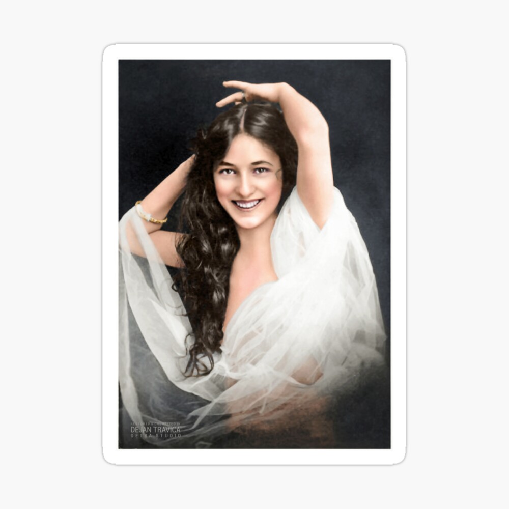 Evelyn Nesbit 1884-1967 a popular American actress, a chorus girl and  artist model in early 20th ct.