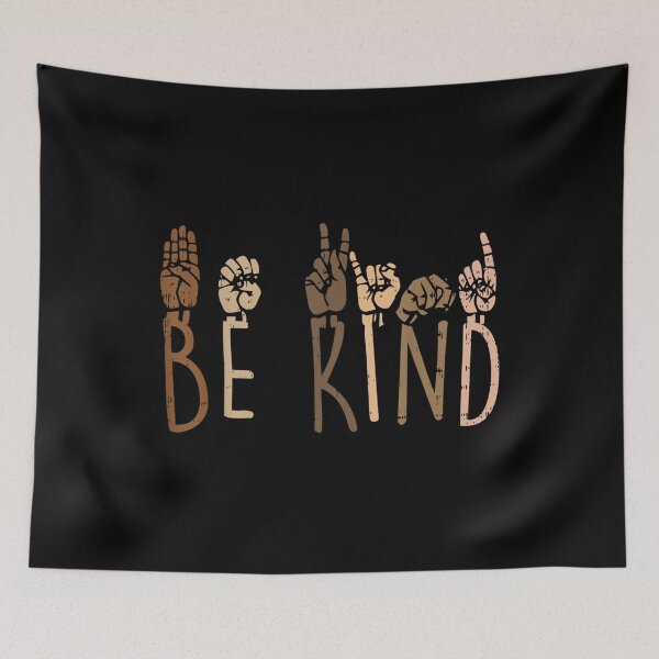 Item preview, Be Kind Hand Signs Asl Black Lives Matter Blm Melanin Pride designed and sold by jennifera11.
