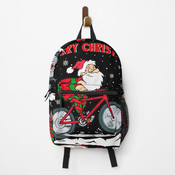 Item preview, Merry Christmas Cool Christmas Santa Mountain Biking Biker designed and sold by TERRYCOXSHOP.