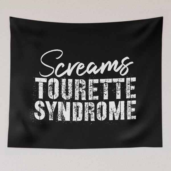 Item preview, Screams Tourette Syndrome ! Tourettes Awareness designed and sold by MJDezigns.