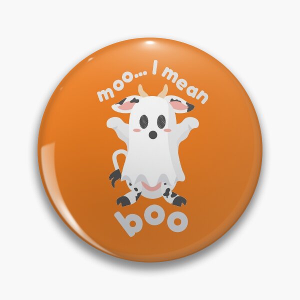 Item preview, Ghost cow moo I mean boo designed and sold by punnylauren.