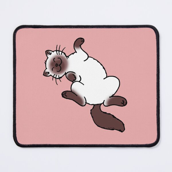 Item preview, Chocolate point siamese kitten designed and sold by CuteCartoon.