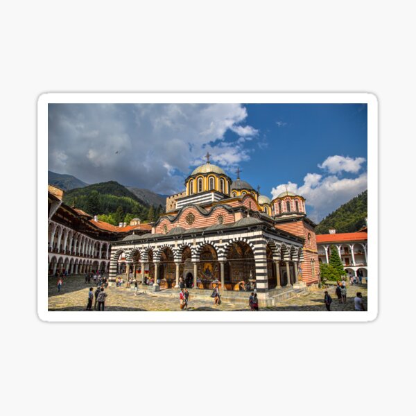 Bulgaria. Rila Monastery. Sticker