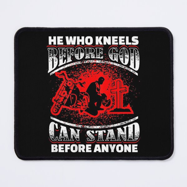 Item preview, Christian Biker He Who Kneel Can Stand Motorcycle designed and sold by jennifera11.
