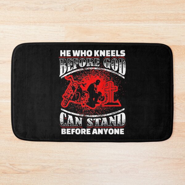 Item preview, Christian Biker He Who Kneel Can Stand Motorcycle designed and sold by jennifera11.