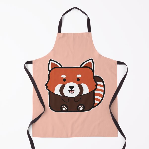 Item preview, Kawaii Square Red Panda designed and sold by Luan Huynh.