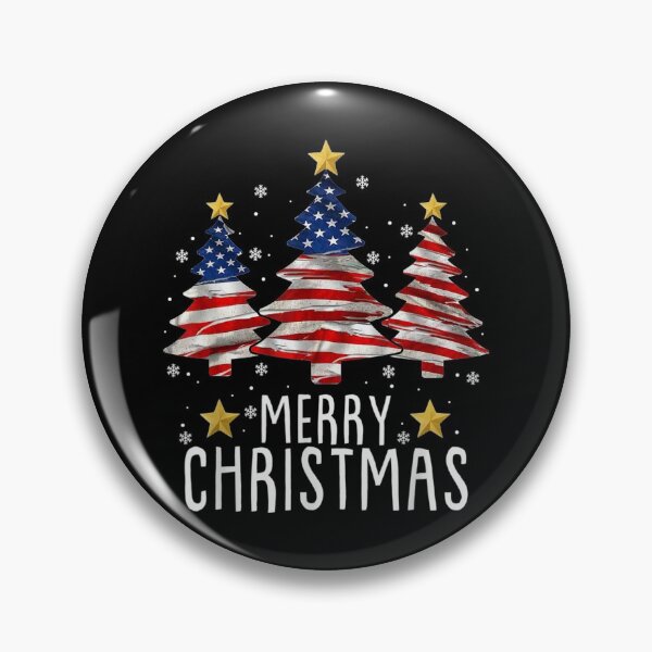 Item preview, Merry Christmas Tree American Flag Funny US Flag Xmas designed and sold by TERRYCOXSHOP.