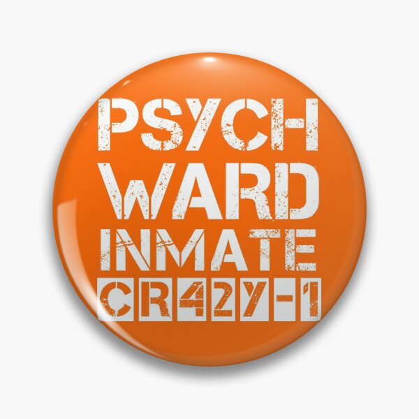 Item preview, Psych Ward Inmate - Funny Halloween Costume party Design designed and sold by Rhu Creations.