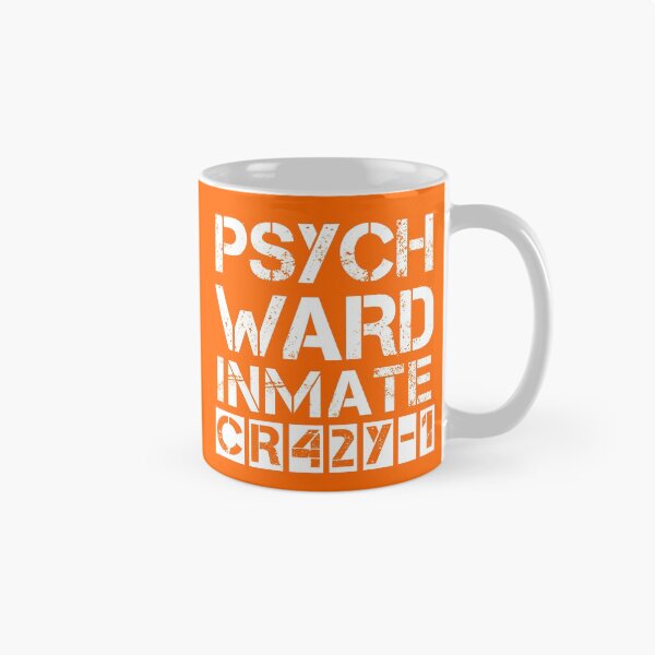 Item preview, Psych Ward Inmate - Funny Halloween Costume party Design designed and sold by Rhu Creations.