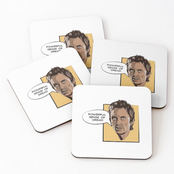 Item preview, Powerful Sense of Dread - Super Hans quote designed and sold by Bobby Shaftoe.