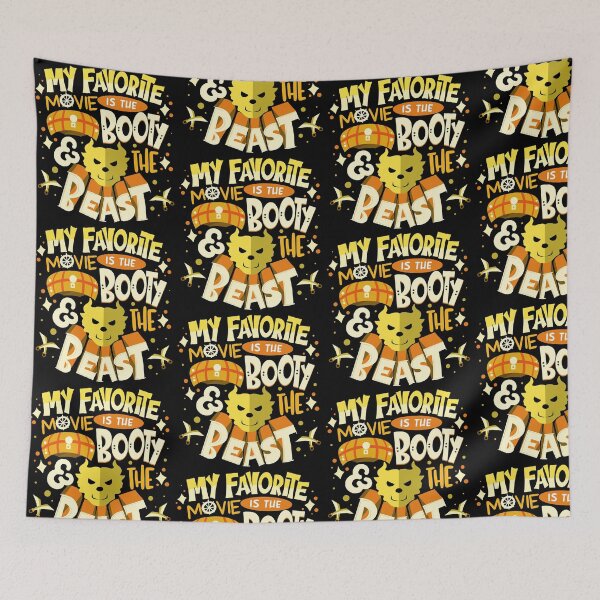 Item preview, My Favorite Movie Is The Booty And The Beast designed and sold by anziehend.