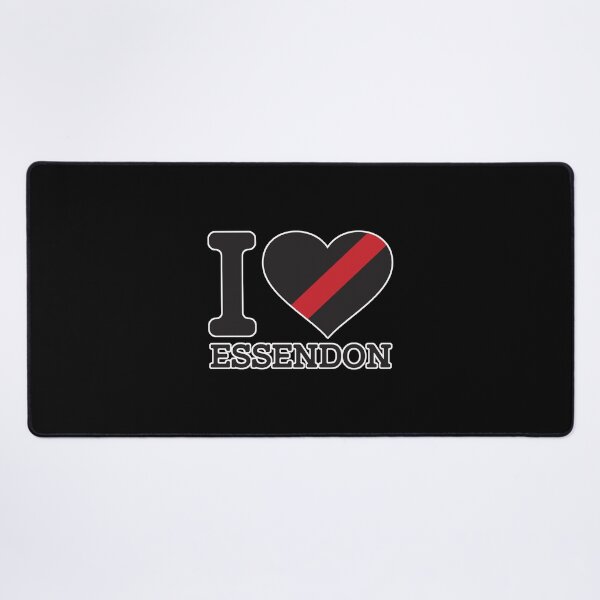 Artikelvorschau, „I love ESSENDON“ Bekleidung, Merchandise, T-Shirts, Leggings, Rock, Maske, Schürze, Öko-Tasche entworfen und verkauft von Ink Inc.