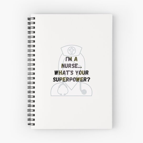 Item preview, I'm a nurse.. whats your superpower? Nurse image. designed and sold by sugarrosekitch.