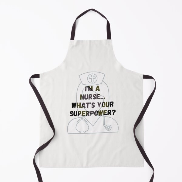 Item preview, I'm a nurse.. whats your superpower? Nurse image. designed and sold by sugarrosekitch.
