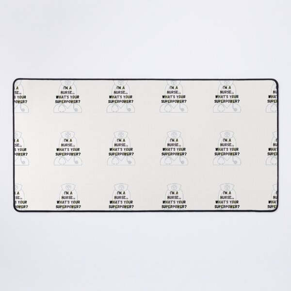 Item preview, I'm a nurse.. whats your superpower? Nurse image. designed and sold by sugarrosekitch.