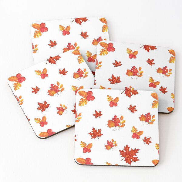 Item preview, pattern autumn leaves designed and sold by bohemedesign.