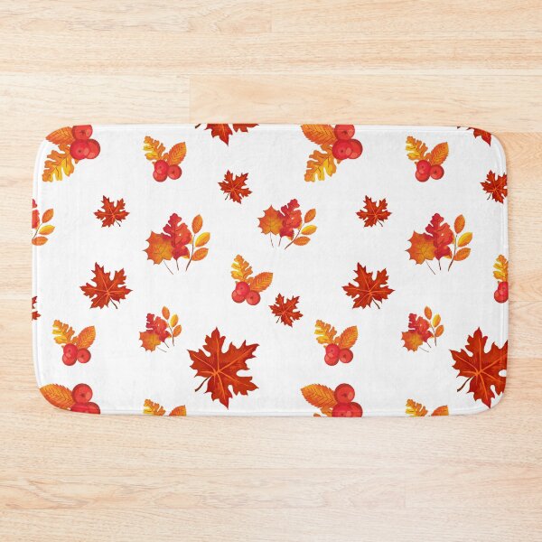 Item preview, pattern autumn leaves designed and sold by bohemedesign.