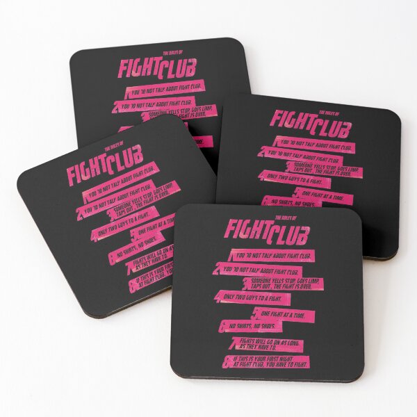 Item preview, Fight Club Rules designed and sold by Nikita Abakumov.