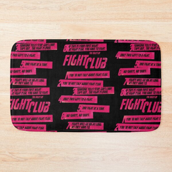 Item preview, Fight Club Rules designed and sold by Nikita Abakumov.