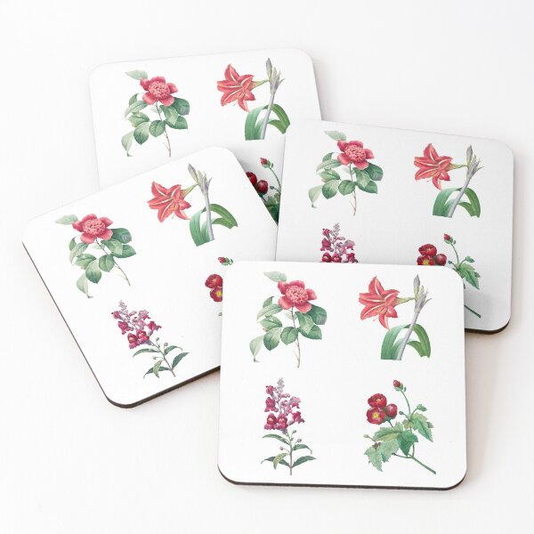Item preview, Vintage Red Flowers pack designed and sold by DaphneKstudio .