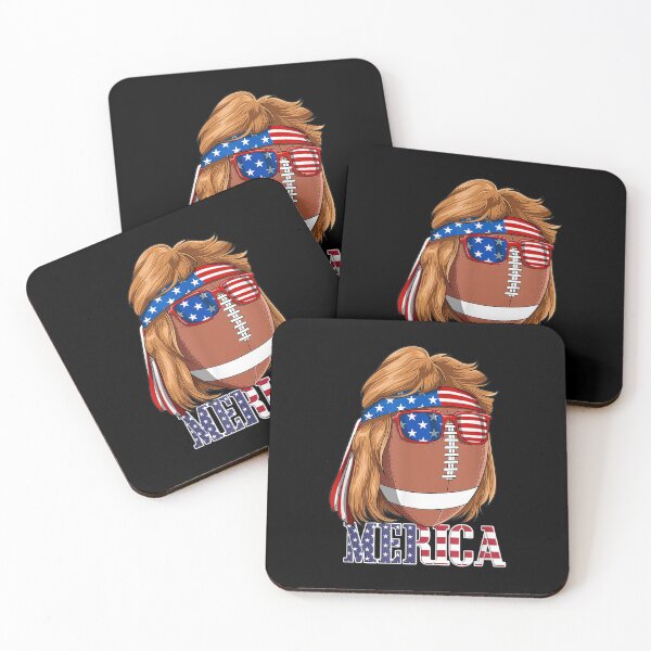 Item preview, Mullet 4th Of July American Flag Merica Fathers Day designed and sold by lindaxse.