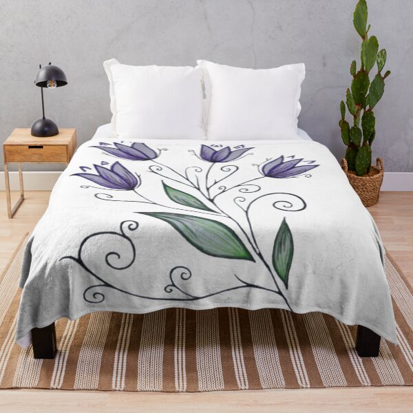 Item preview, Purple Flowers designed and sold by SLDagen.