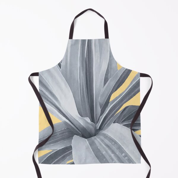 Item preview, Grey leaves. Tropical yellow. designed and sold by PrintedDreams.