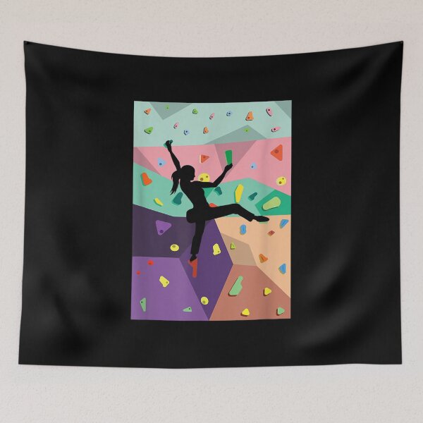 Item preview, Wall Climbing Indoor Rock Climbers Action Sports Alpinism designed and sold by lindaxse.