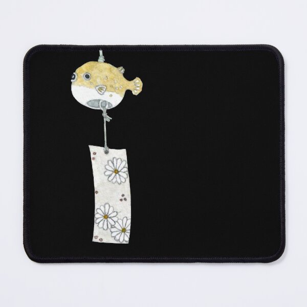 Item preview, Japanese Pufferfish Wind Chimes, ffūrinrin (風鈴) designed and sold by mooonhannah.