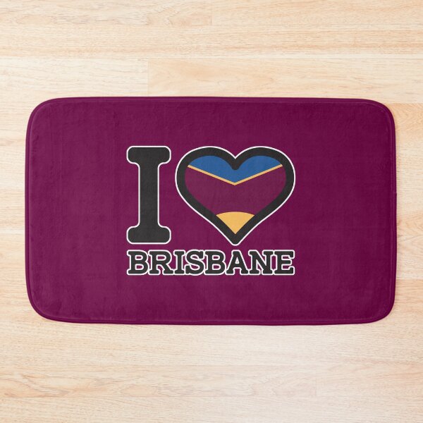 Item preview, “I love Brisbane” Apparels, Merchandise, T Shirts, Leggings, Skirt, Mask, Apron, Eco Bag designed and sold by Ink Inc.